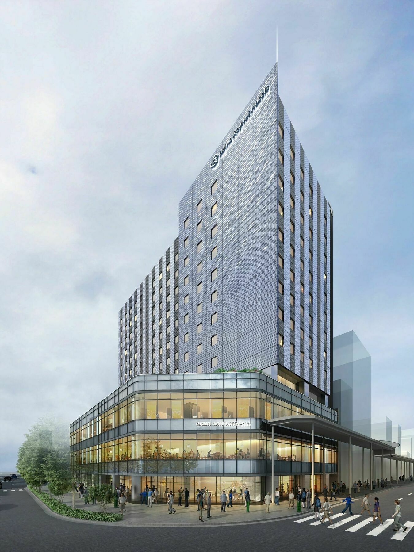 Daiwa Roynet Hotel Koriyama Ekimae Ngoại thất bức ảnh